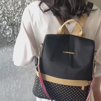 Borsa/Zaino Elegante, Impermeabile da Donna, Spaziosa e alla Moda – Perfetto per Viaggi e Tempo Libero, Disponibile in 3 Colori