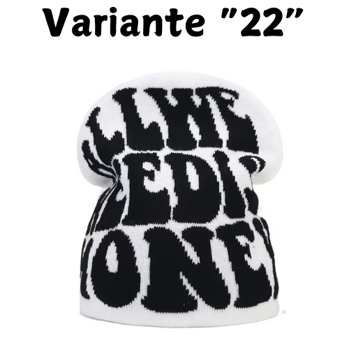 2024 Y2K Letter Knitted Winter Autumn Beanie Cap Men Women Kanye Beanies Gorras Hombre Top Keep Warm Hat Ear Hats Wool Hip Hop