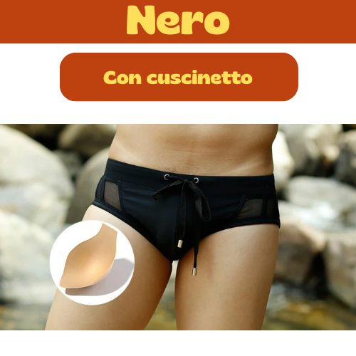 Costume Da Bagno “slip” Da Uomo. Design Moderno, Traspirante e Robusto.