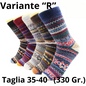 5 Pairs Winter Warmer Women Thicken Thermal Wool Cashmere Snow Socks Fashion Casual Euramerican National Wool Socks for Women