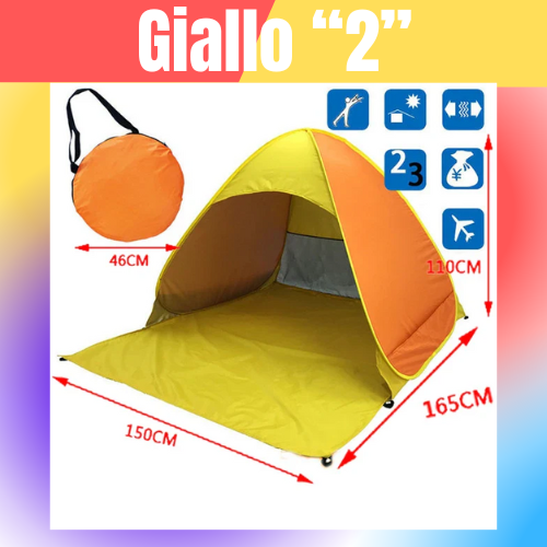 Hot Sale Quick Automatic Beach Tent Outdoor Beach Shade Sun Shelter Tent UPF50+ Portable Beach Canopy For Camping Fishing