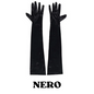 2024 Women's Evening Party Formal Gloves Solid Color Satin Long Finger Mittens forEvents Activities Red White Rose Color