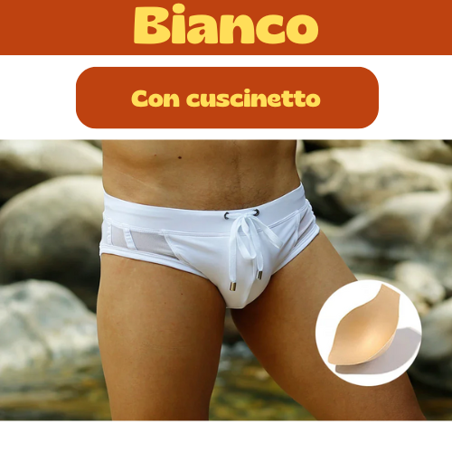 Costume Da Bagno “slip” Da Uomo. Design Moderno, Traspirante e Robusto.