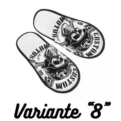 Custom Women Gothic Lace Skull House Slippers Cozy Warm Mexican Day Of The Dead Memory Foam Fluffy Slipper Indoor Outdoor Shoes