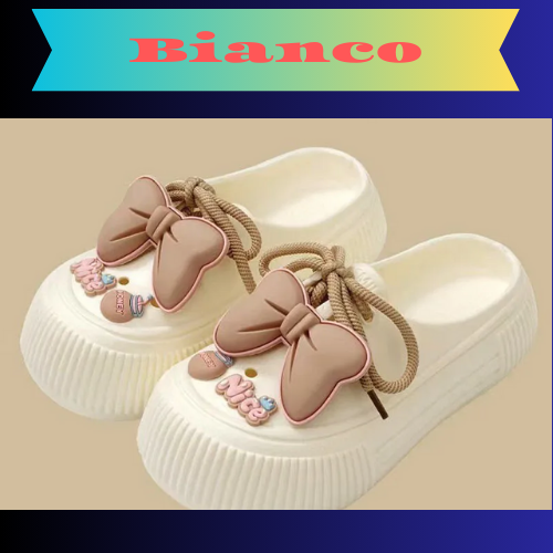 New Sandals DIY  Platform Sandals for Women 2024 Summer Thick Sole Beach Sandals Woman Flowers Non Slip EVA Clogs Garden Shoes