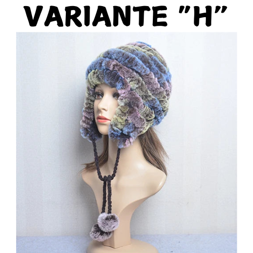 Winter Fur Caps Hats Beanies For Women Sew Stripes Real Rex Rabbit Fur Hat Cap Female Soft Warm Natural Fur Beanies Ladies