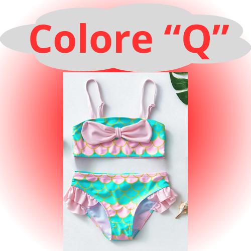 Girls Swimsuit Two Piece Hot Stamping Children's Swimwear Girls Beachwear