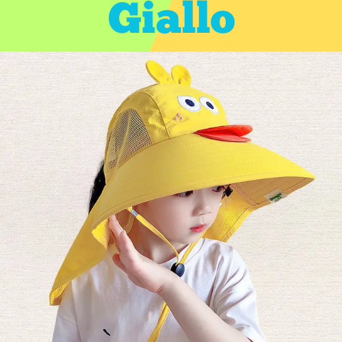 Children's Sunscreen Hat Baby Sun Hat Beach Hat UV Protection Summer Thin Breathable Large Brim Fisherman Hat Boy Girl Sun Caps
