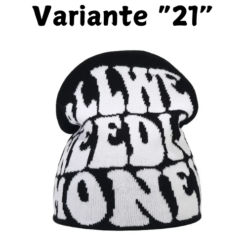 2024 Y2K Letter Knitted Winter Autumn Beanie Cap Men Women Kanye Beanies Gorras Hombre Top Keep Warm Hat Ear Hats Wool Hip Hop