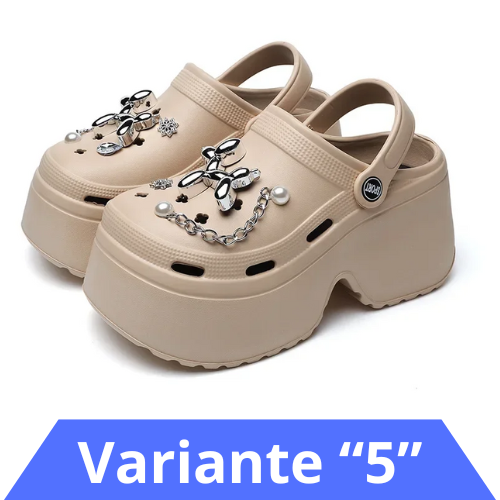 House Cloud Slipper Clog Woman charm Sandal Flip Flops Beach Bear Home Shoe High Heel Platform Female Slides Ladies Outdoor