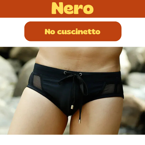 Costume Da Bagno “slip” Da Uomo. Design Moderno, Traspirante e Robusto.