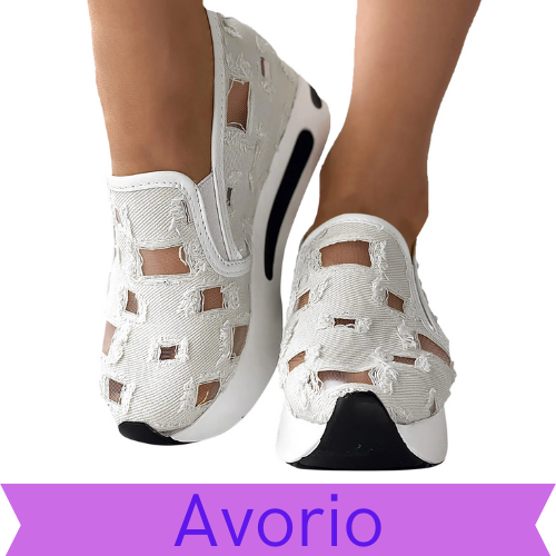 Scarpe da ginnastica estive in rete da donna. Scarpe sportive, traspiranti, casual. La scelta ideale per chi cerca comfort, leggerezza e praticità abbinati allo stile.