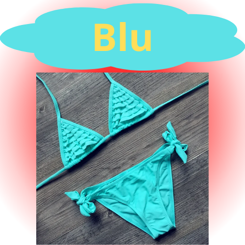 Costume Da Bagno “Bichini” da Bambina. Design Moderno, in 4 Colorazioni, Comodo, Traspirante.