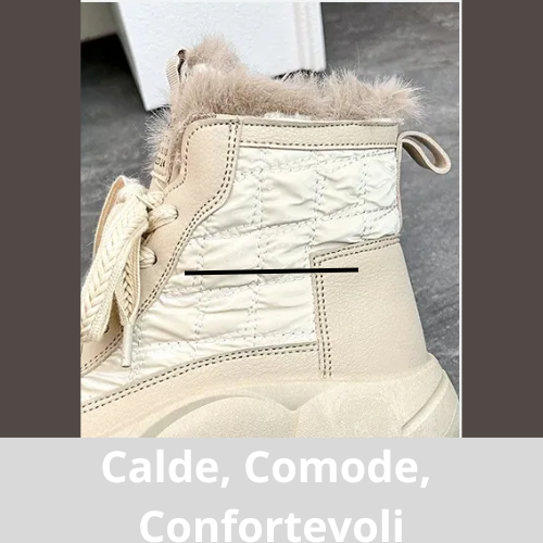 Women's High-Top Fleece-Lined Cotton Shoes Versatile Casual Trendy Footwear Warm Comfortable Home Use Round Toe Shoes