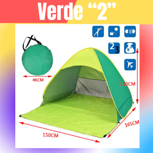 Hot Sale Quick Automatic Beach Tent Outdoor Beach Shade Sun Shelter Tent UPF50+ Portable Beach Canopy For Camping Fishing