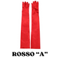 2024 Women's Evening Party Formal Gloves Solid Color Satin Long Finger Mittens forEvents Activities Red White Rose Color