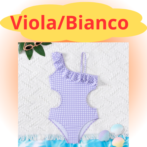 Retro Red Color Teenage Girls Swimsuit One Piece 5-14 Year Kids Swimsuit Ruffled Swimwear beachwear