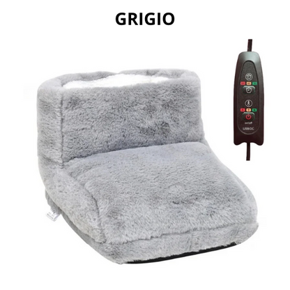 USB Electric Foot Warmer Plush Heating Slippers Thermostatic Shoes Winter Feet Heater For Home Bedroom Sleeping Thermal