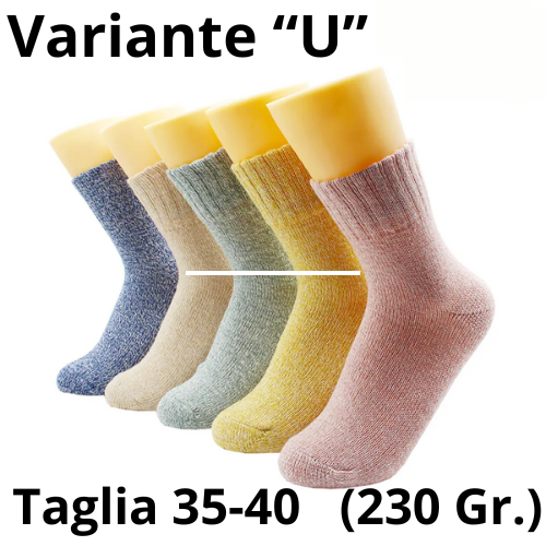 5 Pairs Winter Warmer Women Thicken Thermal Wool Cashmere Snow Socks Fashion Casual Euramerican National Wool Socks for Women