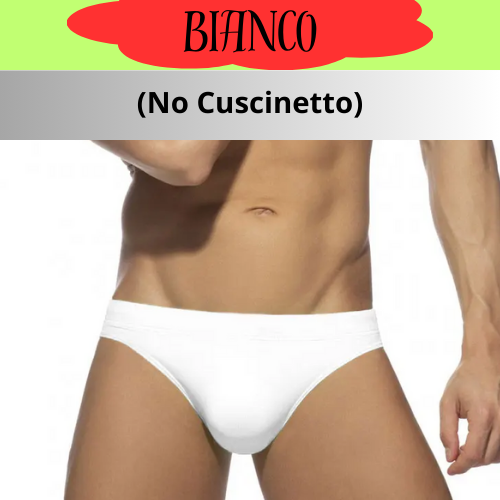 Men's Swim Mini Briefs beach pants Surfing Low-waist Sexy Surfboard Solid Color Swimwear Padded Push-up Swimming swimsuits