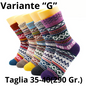 5 Pairs Winter Warmer Women Thicken Thermal Wool Cashmere Snow Socks Fashion Casual Euramerican National Wool Socks for Women
