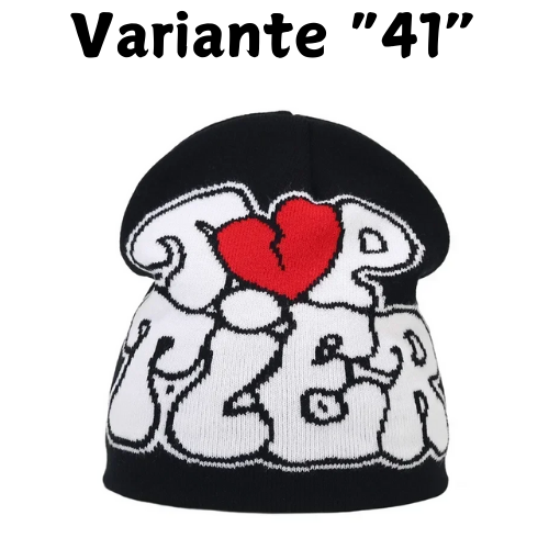 2024 Y2K Letter Knitted Winter Autumn Beanie Cap Men Women Kanye Beanies Gorras Hombre Top Keep Warm Hat Ear Hats Wool Hip Hop