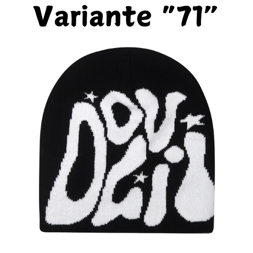 2024 Y2K Letter Knitted Winter Autumn Beanie Cap Men Women Kanye Beanies Gorras Hombre Top Keep Warm Hat Ear Hats Wool Hip Hop