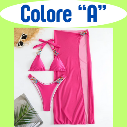 New Bikinis Swimsuits With Rhinestones Print Swimwear Female Push Up Bikini Summer Beachwear Swimming Bathing Suits Women Bather