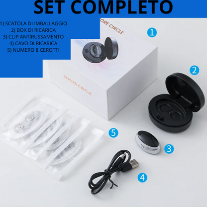 New Smart Anti Snoring Device Stop Snoring Dual Pulse Muscle Stimulator Anti Sleep Snoring Breathing Corrector Health Care