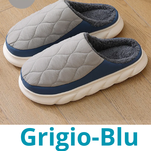 Litfun Fur Fluffy Men Slippers Winter Warm Plush Indoor House Slippers Outdoor Non-slip Fashion Men Cotton Shoes Fuzzy Slippers