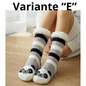 Winter Warm Socks Women penguin Plush Soft Female Non Grip Floor Slippers Short Sock Fuzzy Fluffy Deer Elk Bear Christmas Gift
