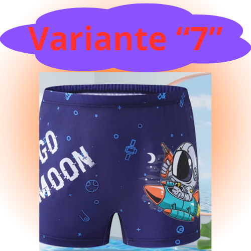 2024 Summer Baby Boys Swimming Trunks For 2-12Years Kids Beach Shorts Cartoon Pattern Swimsuit Shorts Baby Bathing Suit Swimwear
