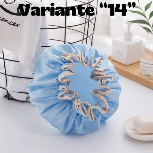 Waterproof Bath Hat Bathroom Shower Hair Cover Women Supplies Shower Cap Adult Shower Bath Bathing Caps Bathroom Accessories