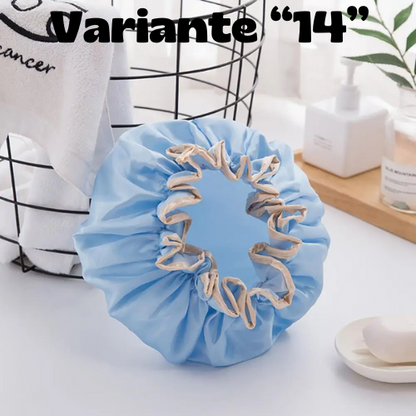 Waterproof Bath Hat Bathroom Shower Hair Cover Women Supplies Shower Cap Adult Shower Bath Bathing Caps Bathroom Accessories