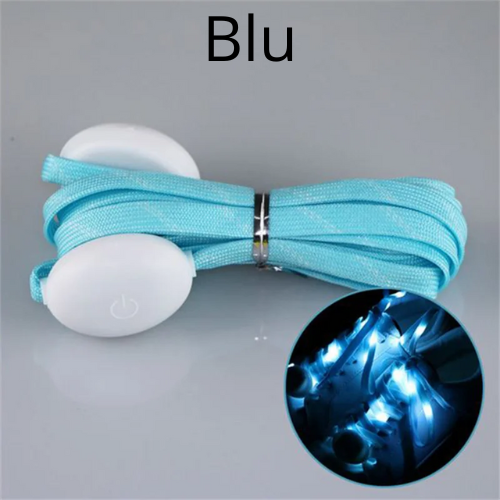 2Pcs LED Sport Luminous Shoelaces Glow Shoe Strings Round Flash Light Shoelaces Batteries No Tie Lazy Shoe Laces Party Decor