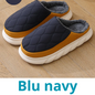 Litfun Fur Fluffy Men Slippers Winter Warm Plush Indoor House Slippers Outdoor Non-slip Fashion Men Cotton Shoes Fuzzy Slippers