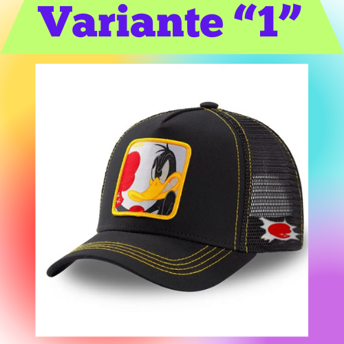 Hot Sale Unisex Anime Cartoon Cap High Quality Patch Draw Baseball Cap Men Trucker Hat