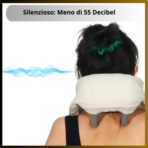 Wireless Neck And Back Massager Shoulder Kneading Massage Shawl Cervical Relaxing Trapezius Massager
