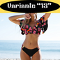 Sexy Ruffle Bikini Set 2024 New Brazilian V Neck Push Up Swimwear Women Swimsuit Bathing Suit Strappy Beach Wear Mujer biquini