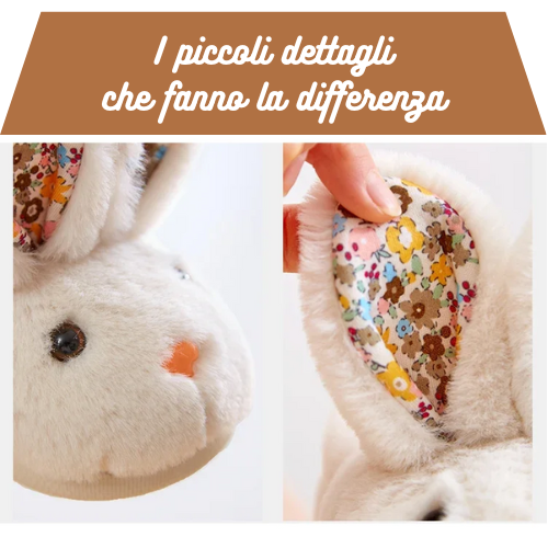 Children Indoor Slippers Winter Warm Cotton Shoes Kids Home Floor Slippers Cartoon Rabbit Anti-slip Boys Girls Plush Footwear