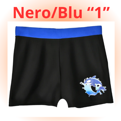 Boys Swim Trunks Toddler Swim Shorts Quick Drying Swimming Boxer Briefs Cute Cartoon Print Children's Swimwear Kids Swimsuit
