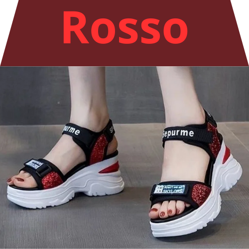 New Summer Ladies Sandals Platform Wedge Heels Shoes Casual Heightening Slope with Women's High Heels Sports Beach Sandals Girl