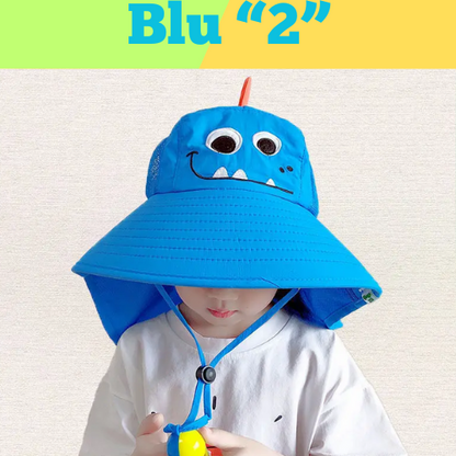 Children's Sunscreen Hat Baby Sun Hat Beach Hat UV Protection Summer Thin Breathable Large Brim Fisherman Hat Boy Girl Sun Caps