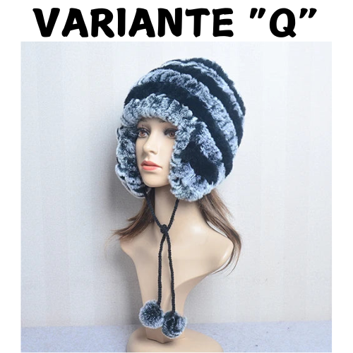 Winter Fur Caps Hats Beanies For Women Sew Stripes Real Rex Rabbit Fur Hat Cap Female Soft Warm Natural Fur Beanies Ladies