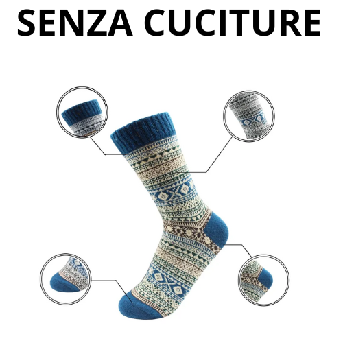 5 Pairs Winter Warmer Women Thicken Thermal Wool Cashmere Snow Socks Fashion Casual Euramerican National Wool Socks for Women