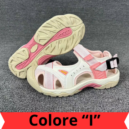 2024 Baotou sandals female pregnant women summer new outdoor anti-skid soft soled river tracing sports flat bottomed beach shoes