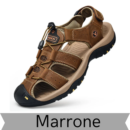 Summer Men Sandals Genuine Leather Mens Casual Shoes Outdoor Men Leather Sandals for Men Beach Shoes Roman Shoes Plus Size 38-48