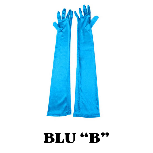 2024 Women's Evening Party Formal Gloves Solid Color Satin Long Finger Mittens forEvents Activities Red White Rose Color