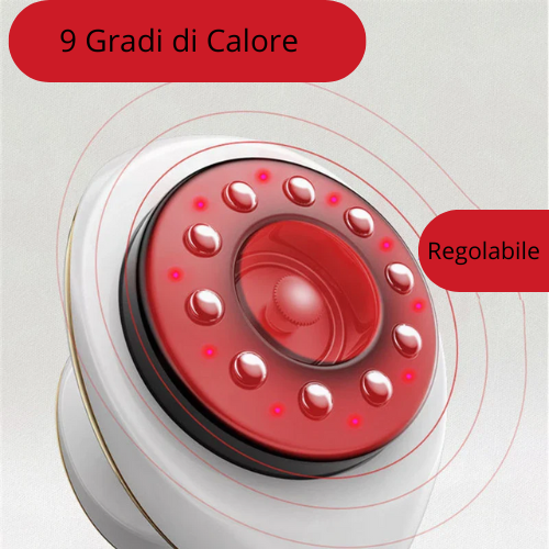Home Electric Guasha Scraping Massage Cupping Body Massager Vacuum Cans Suction Cup Heating Fat Burner Anti-cellulite Massager