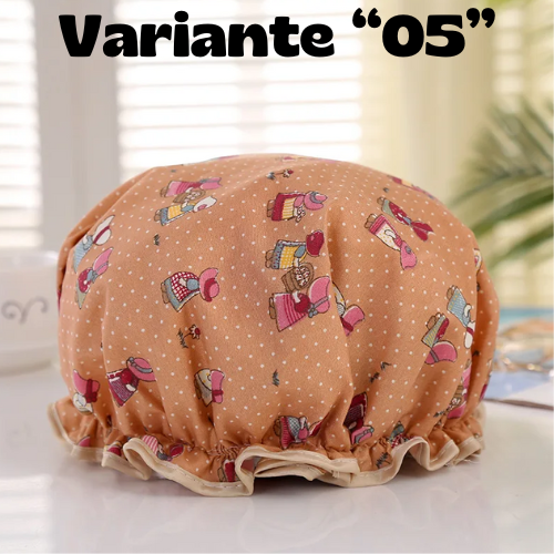 Waterproof Bath Hat Bathroom Shower Hair Cover Women Supplies Shower Cap Adult Shower Bath Bathing Caps Bathroom Accessories